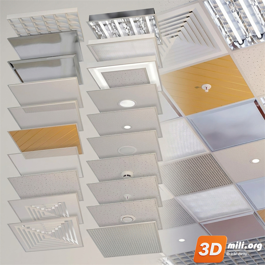 Ceiling Decoration Skp Files